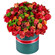 композиция из роз и хризантем в шляпной коробке. Ташкент